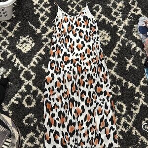 fab’rik cheetah slip dress